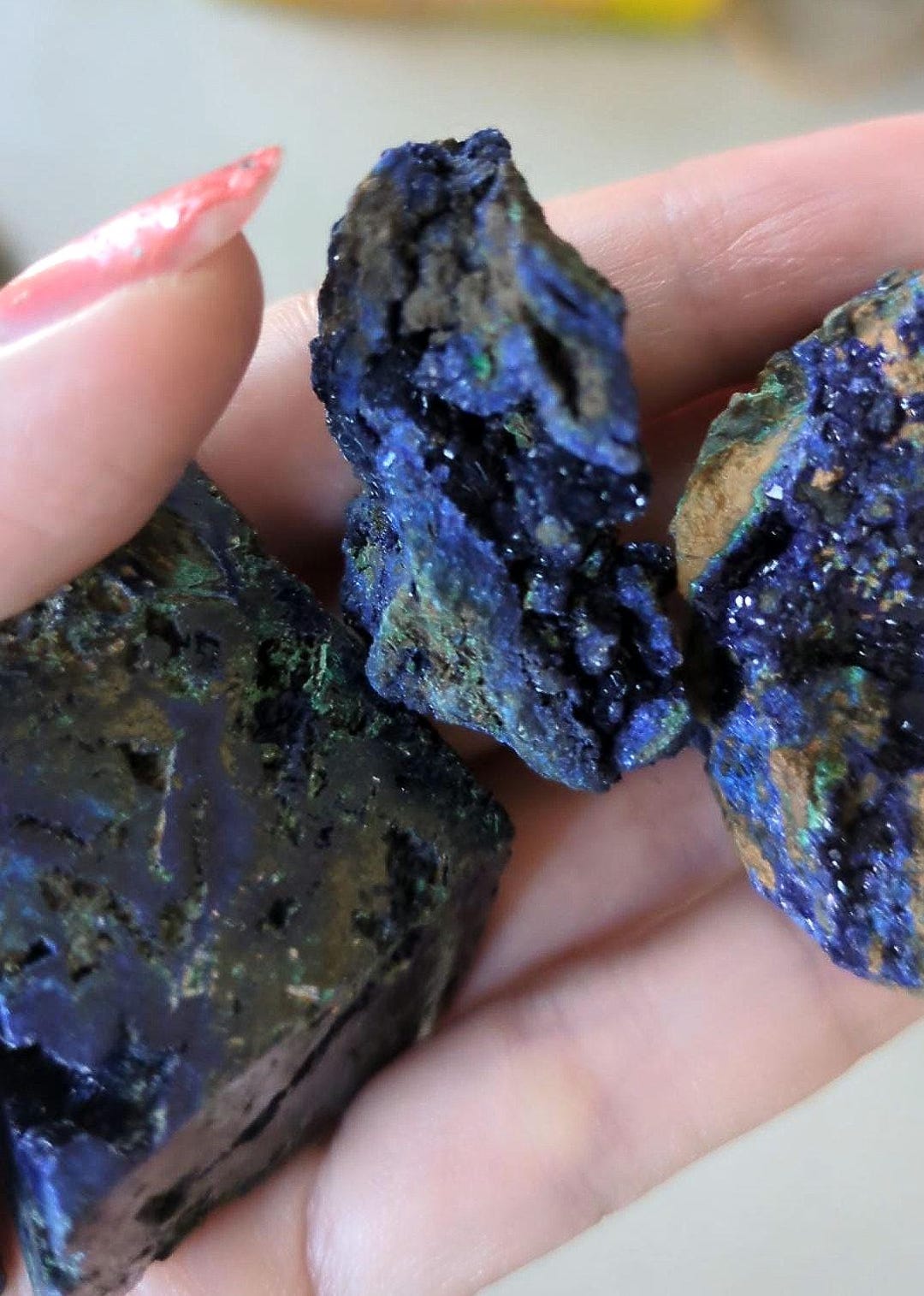 Azurite Natural, Non Polished, Beautiful Druzy - Etsy