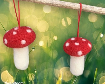 Felted Toadstools