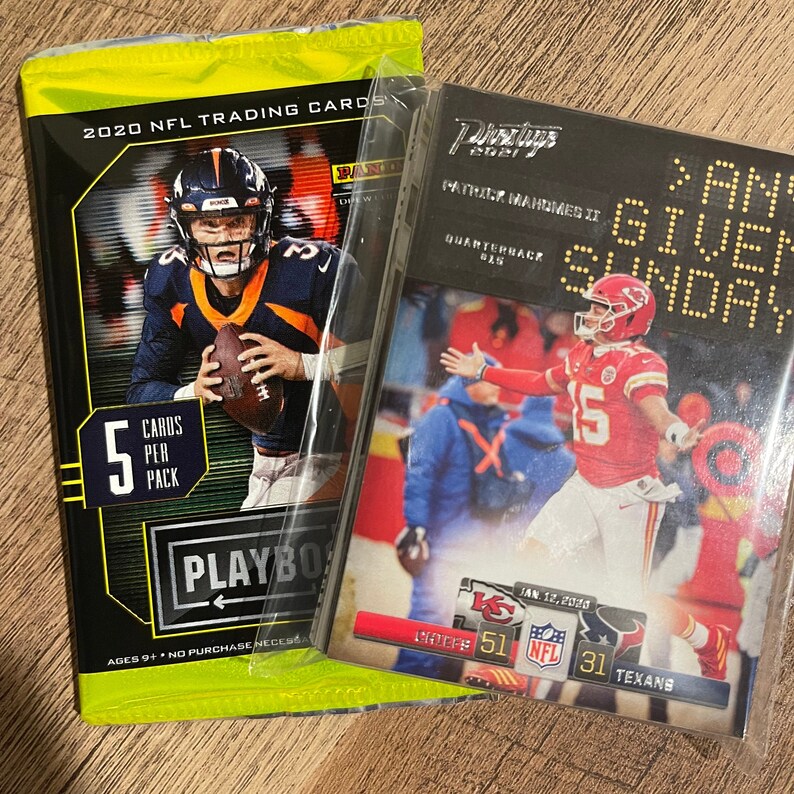 Sports Themed Party Favor Packs Baseball, Basketball, Football Cards