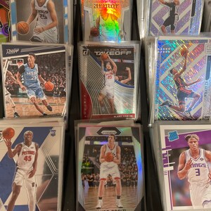 50 Basketball NBA Card Lot - 15 Rookies in Every Lot, Plus Veteran Inserts & Color Cards