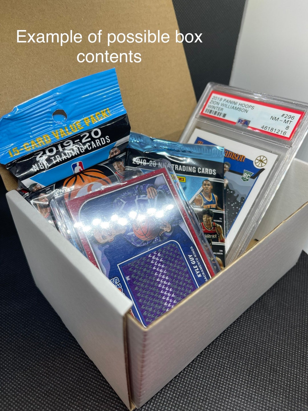 nba graded card mystery booster pack PSA Basketball Power | Beginner Edition | 1 PSA Graded Basketball Card & 1 Pack of Cards | Grade 5+ Guaranteed Zoo Packs NBA Basketball PSA