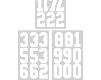 3 tall Design It Yourself! Iron-On Numbers