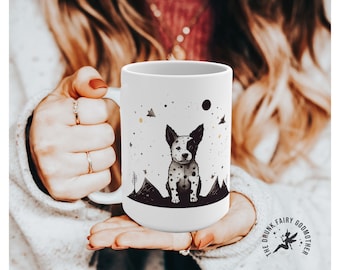 Blue Heeler Puppy Mug Blue Heeler Tumbler Blue Heeler Mug Blue Heeler Gifts Blue Heeler Gift Dog Lover Gift Dog Lover Mug Heeler - 15oz