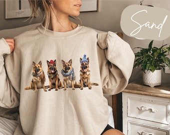 German Shepherd Sweatshirt: Dog Lover Gift