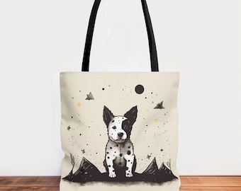 Cattle Dog Tote Bag: Heeler Dog Lover Gift