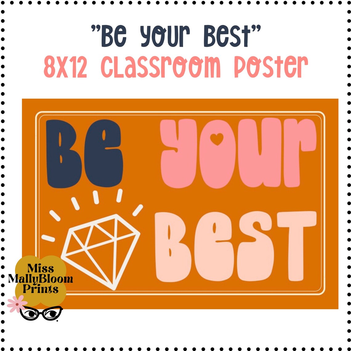 Printable Poster for Classroom Bulletin Board Printable Etsy
