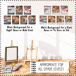 Art Classroom Poster Bundle, Classroom Decor, Classroom Poster Bundle ...