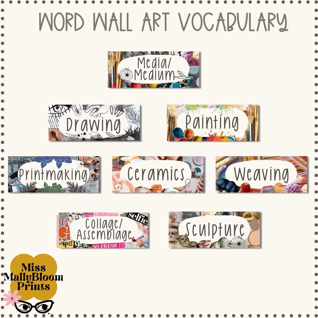 Classroom Word Wall Art, Classroom Labels, Classroom Decor, Word Wall ...