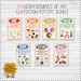 Classroom Poster Bundle, Rainbow Elements of Art Classroom Decor Bundle ...