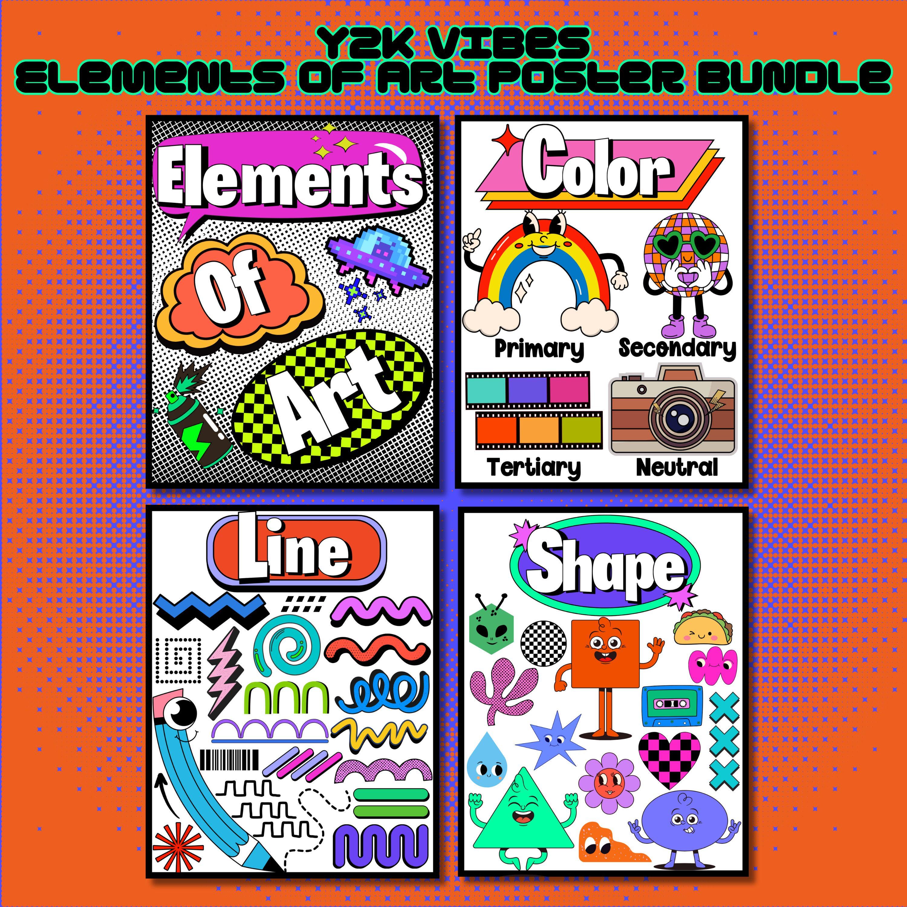 Elements of Art, Art Elements Poster Bundle, Art Classroom Decor ...