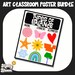 Classroom Poster Bundle, Rainbow Elements of Art Classroom Decor Bundle ...