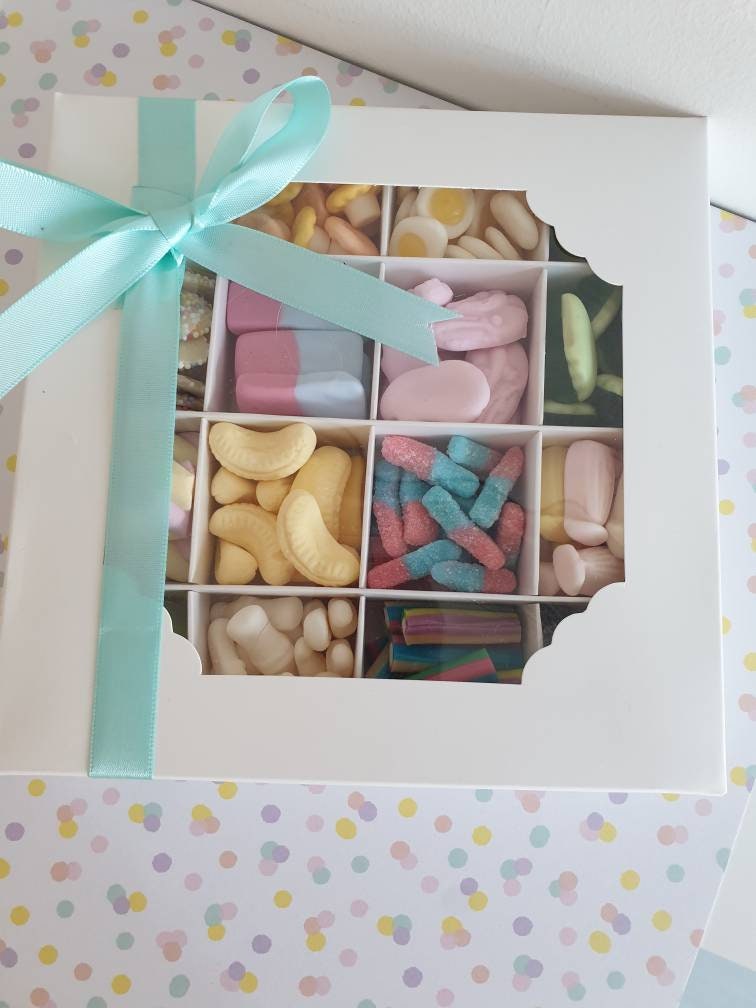 Personalised Sweet Boxes Pic 'N' Mix boxes for any Etsy