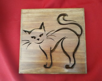 Dessous De Plat Chat Etsy Dessous De Plat Chat Etsy