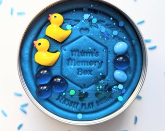 Plastilina sensorial perfumada para patitos