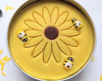 Masa de juego de girasol/abeja/masa de juego de abeja/masa de juego de miel/masa de juego sensorial de girasol