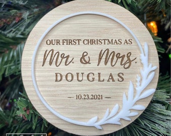 Our First Christmas As: (Inclusive Options) 2022 - SVG File Only