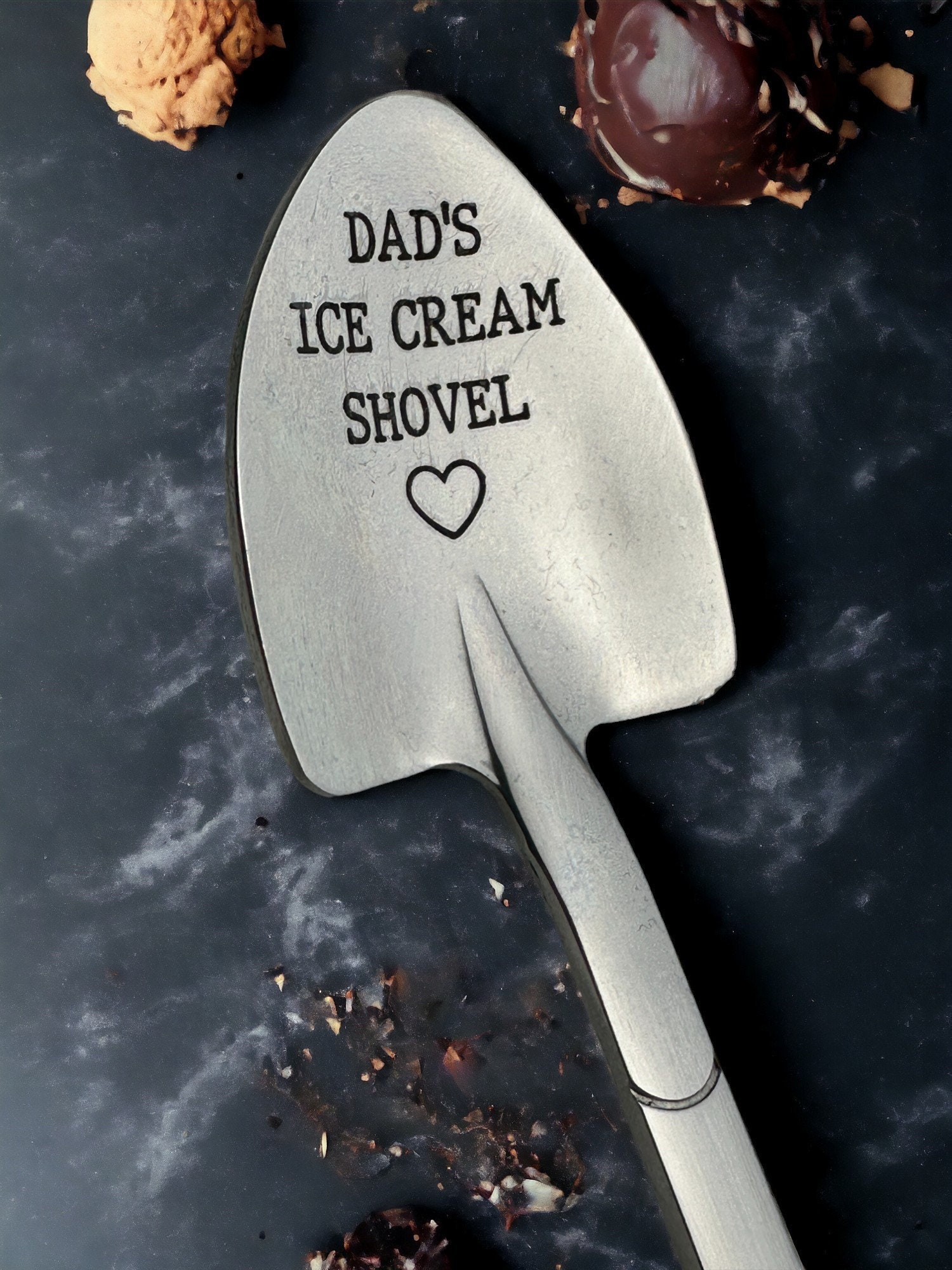 Personalized Ice Cream Shovel, Ice Cream Shovel for Dad, Custom Ice Cream Spoon, Name Engraved Spoon, Custom Engraving Spoon, Funny Gift for Dad