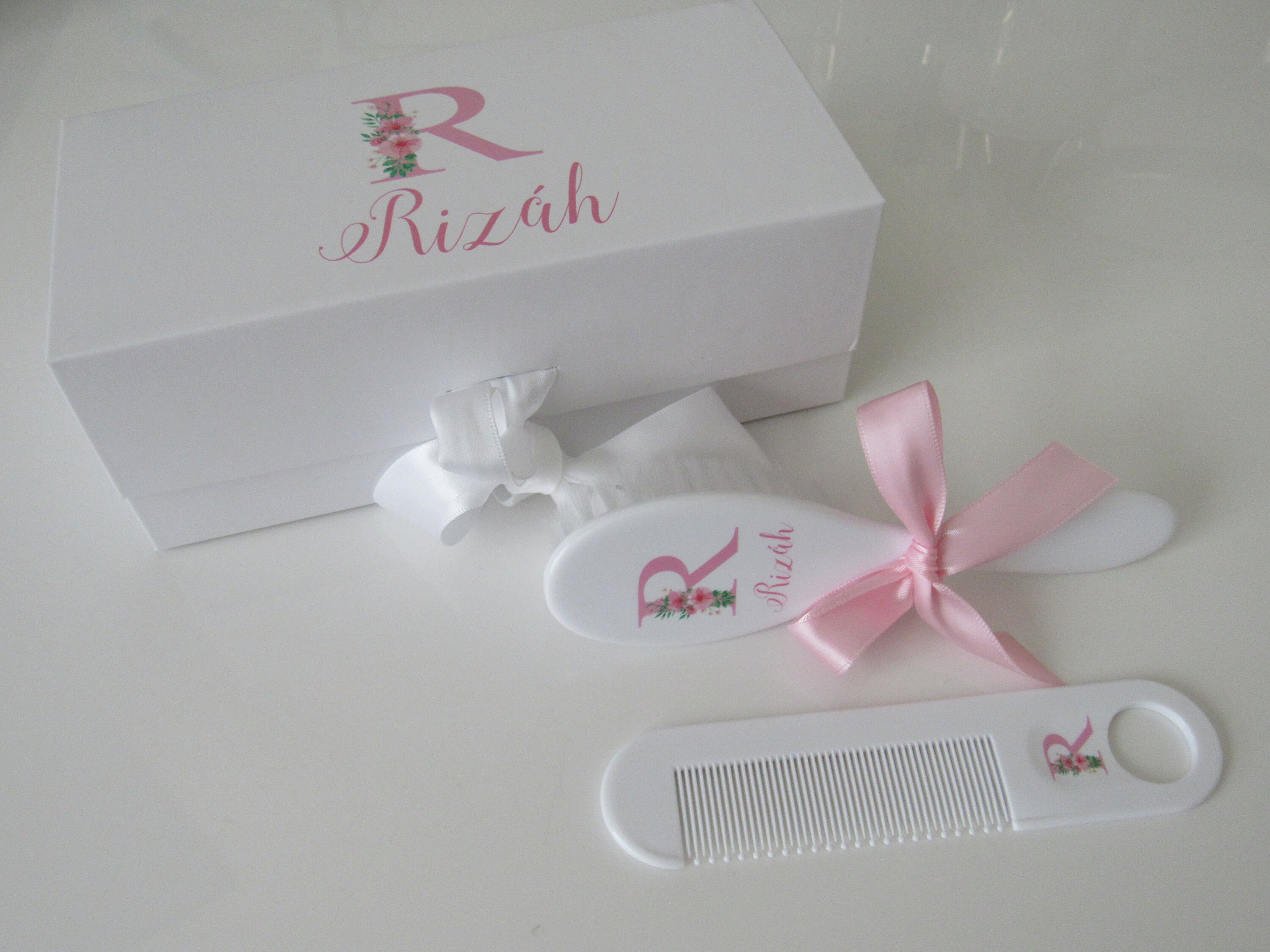 Personalized Baby Gift Brush and Comb Set 03 Years Baby Etsy