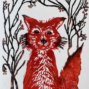 Raposa Vermelha (pacote de 2 cartas) Nature Wildlife