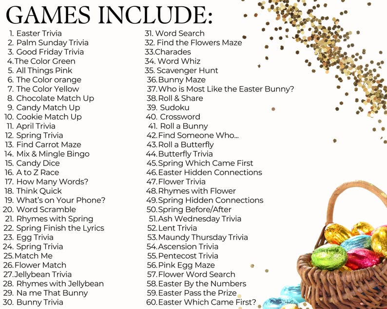 Easter Game Bundle, Holy Week Trivia Games,Spring Easter Trivia Quiz,Palm Sunday Celebration,Good Friday Activity,Sunday School Easter Games image 9