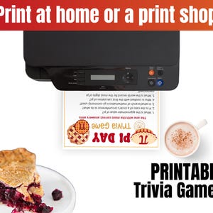 Pi Day Trivia Bundle,Printable Pi Day Games for Kids and Adults, Classroom Pi Day Activity, Pi Day Party Idea,Pi Day ideas for Math Teachers image 8