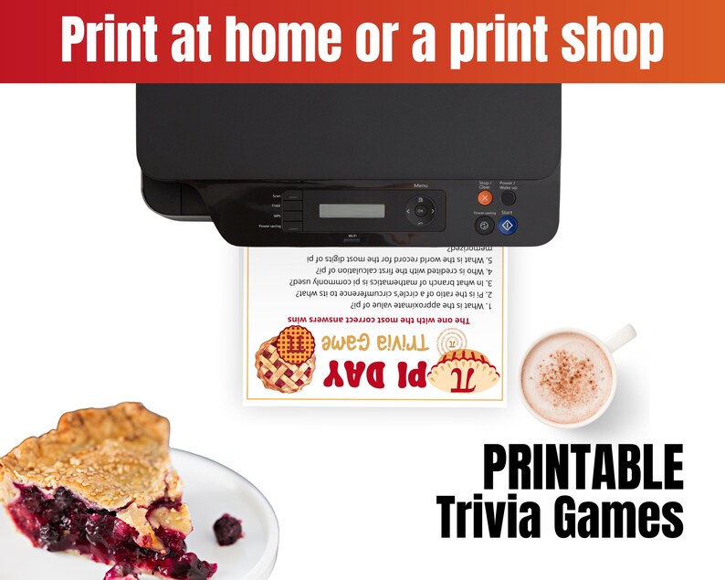 Pi Day Trivia Bundle,Printable Pi Day Games for Kids and Adults, Classroom Pi Day Activity, Pi Day Party Idea,Pi Day ideas for Math Teachers image 8