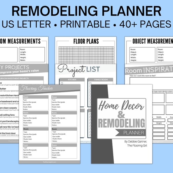 Renovation Planner Etsy Australia