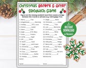 Christmas Trivia Phrase Game, Xmas Before and After Game, Christmas Office Party Game, Christmas Family Game, Holiday Party Printable Game