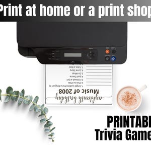 18th Birthday Party Games, Born in 2008 Game, 2008 Birthday Games, 18th Birthday Game Bundle Gift, 2008 Trivia Quiz, 2008 Pop Culture Game image 6