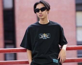 Het verlichtings-T-shirt | Shirt Khmer-cultuur | Cambodjaanse mode | Koun Khmer-shirt | Khmericaanse kleding | Aziatische streetwear | Japans T-shirt
