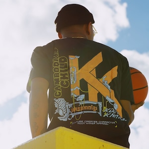 Cambodian Child Cyberpunk Tee - Cambodia Explorer Shirt - Cambodia Travel Tee - Koun Khmer Apparel - Khmer Culture Streetwear - Japanese Tee