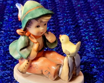 "Vintage Hummel Figur: ""Gesangsstunde"" von Goebel, Made in Germany."