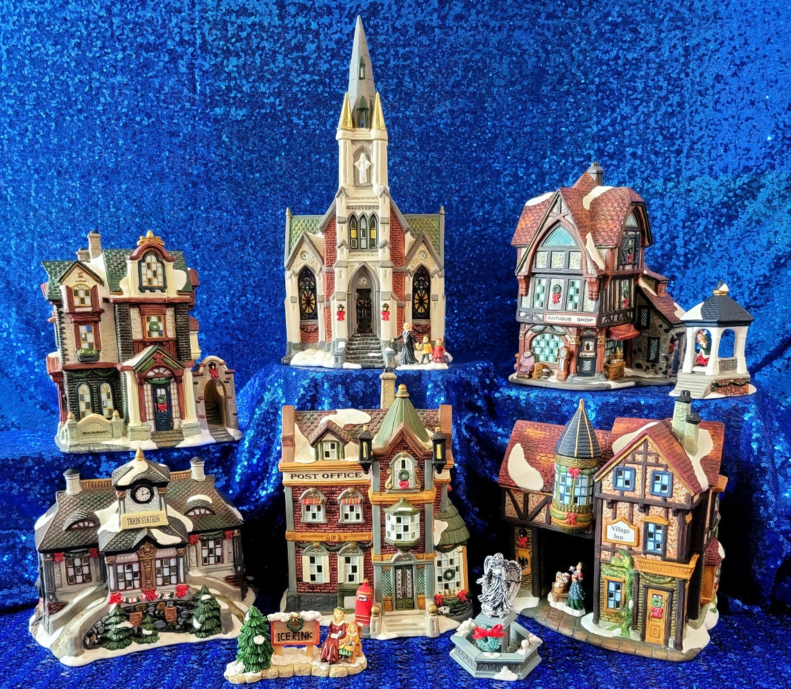 1999 Grandeur Noel Christmas Victorian Village Gazebo Etsy