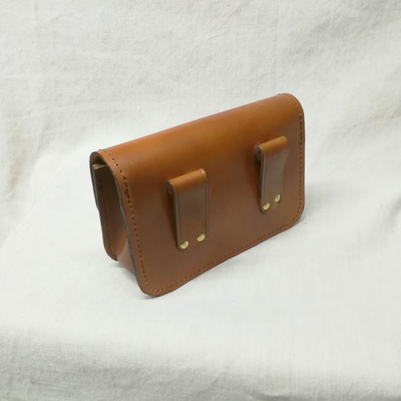 Pochette ceinture en cuir pour homme sur