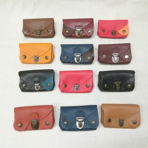 porte monnaie en cuir artisanal, porte monnaie multipoche, porte carte, porte monnaie compartiment
