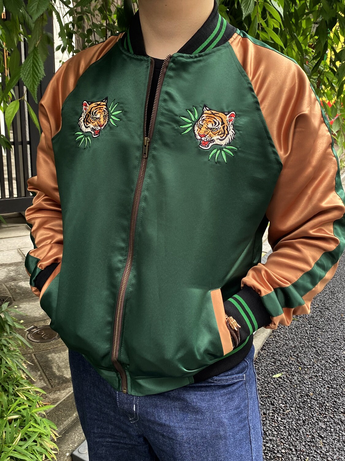 Tiger Varsity Jacket - Sukajan - Japanese Street Style