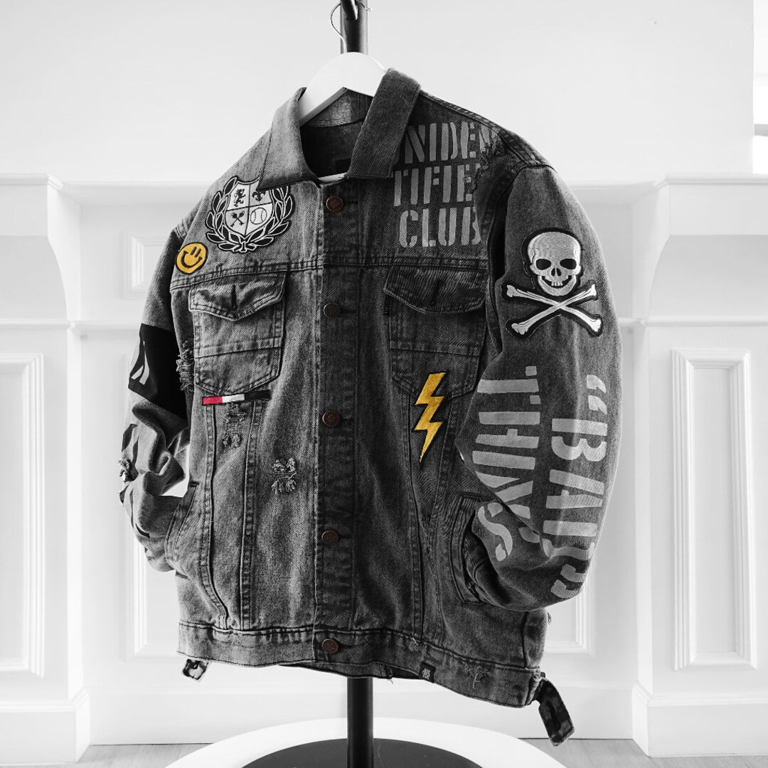 国内未入荷 STARTEXCEEDEND - 3D Skeleton Denim Jacket 3D Skeleton Denim Jacket – Copping Zone