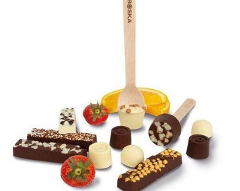 Emily's Choco DIY Kit ~ bonbons, bars, and hot chocolate spoons
