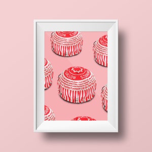 Tea Cake Poster Print