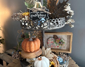 Fall Market, Tiered Tray Bundle