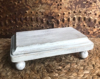 Rectangle, 9x12, Riser, Wood Pedestal, Large