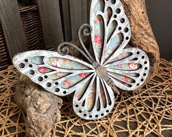 Butterfly, Laser Cut, Finished Tray Decor