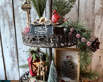 Tis the Season, Tiered Tray Bundle, Christmas, Nutcracker