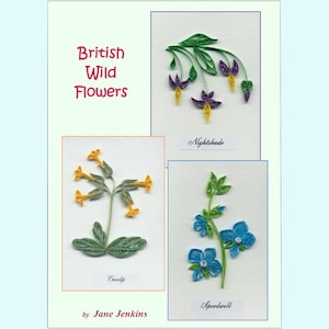 Aprenda a penar flores silvestres britânicas de Jane Jenkins