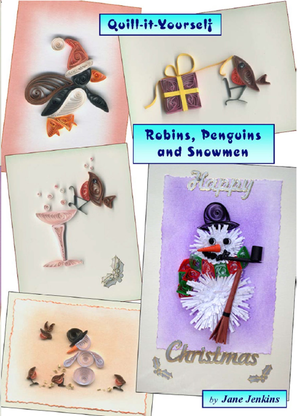 Christmas Quilling Patterns Book Set Etsy