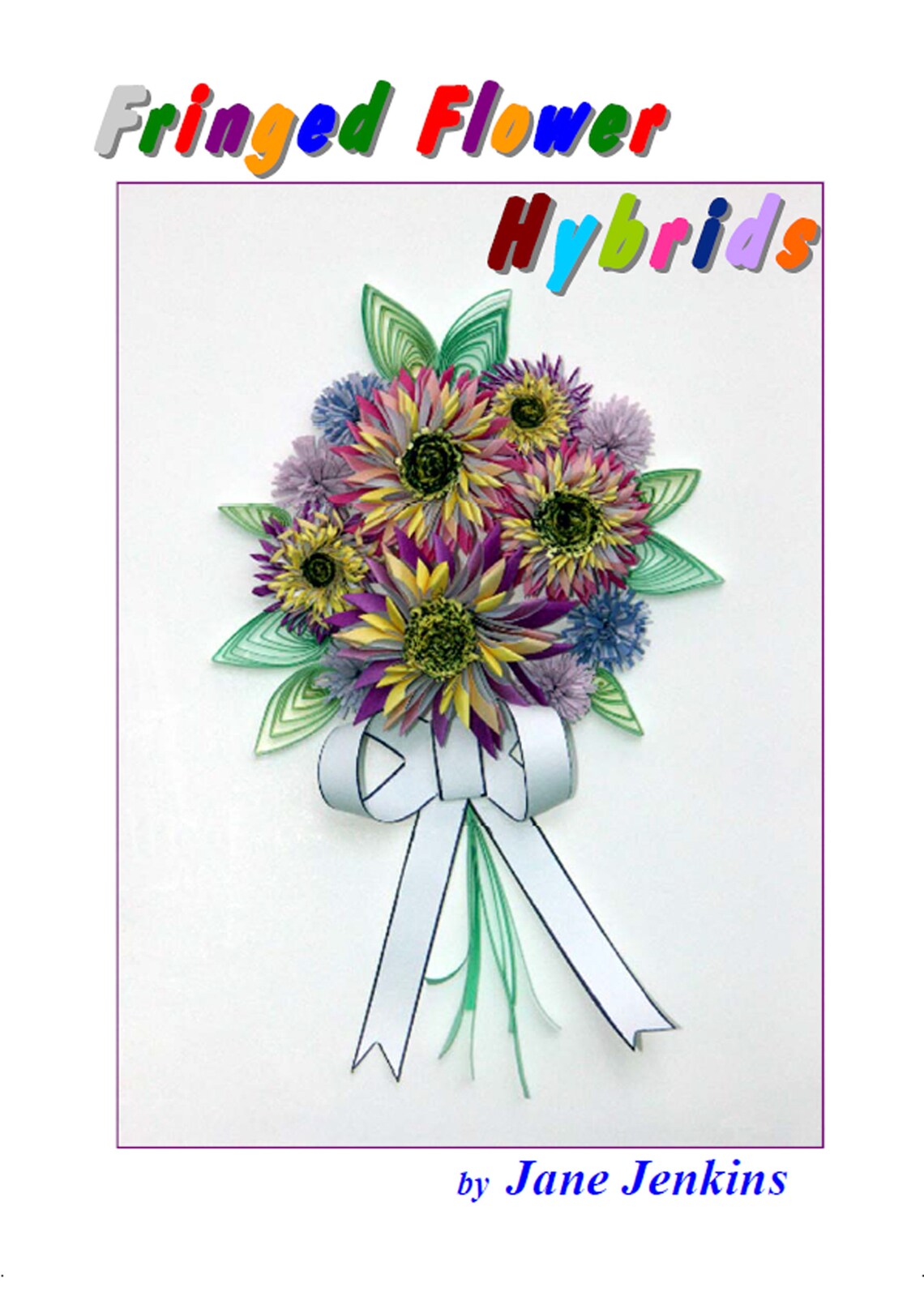 Jane Jenkins Three Quilling Books Learn FRINGING, COMBQUILLING and