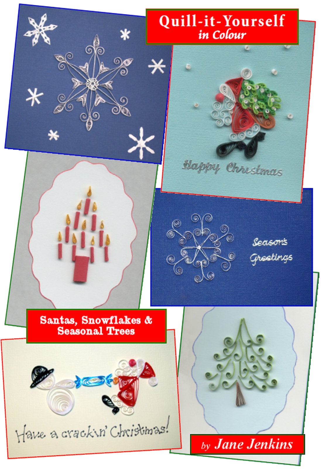 Christmas Quilling Patterns Book Set Etsy