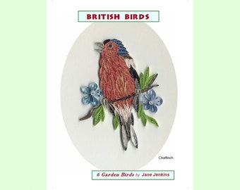 Jane Jenkins' Learn to Quill "BRITISH GARDEN BIRDS”