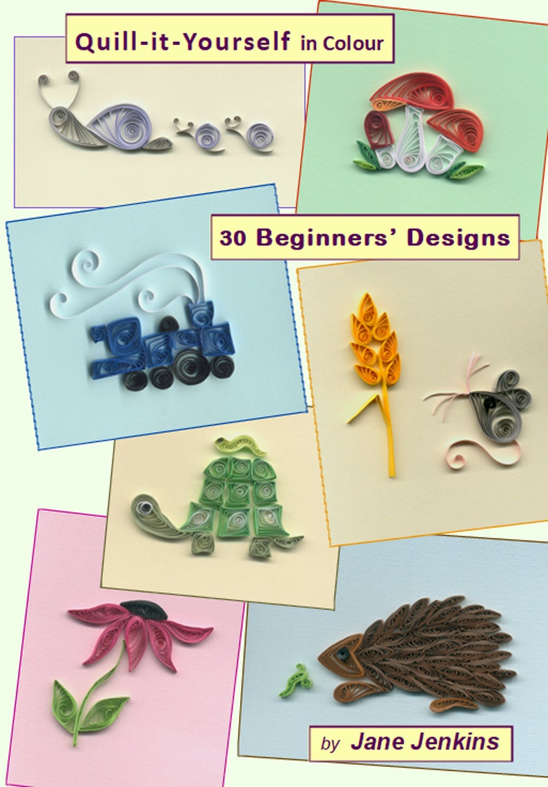 BEGINNERS QUILLING three book SET image 2