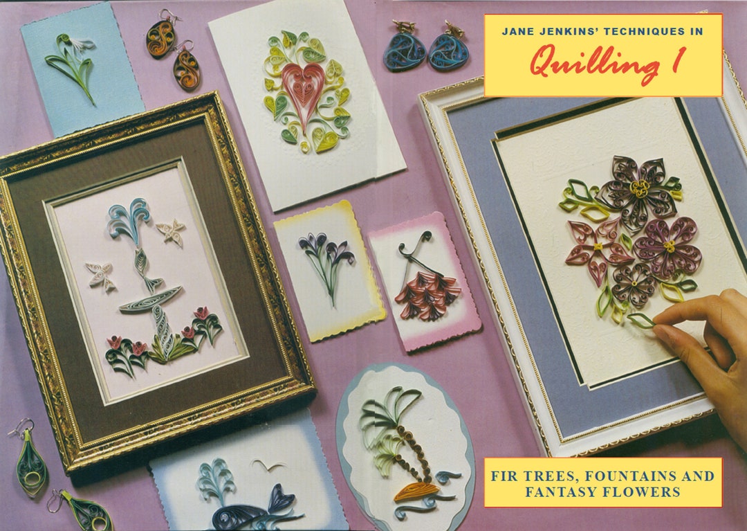 Jane Jenkins' Learn QUILLING TECHNIQUES NO 1 Etsy
